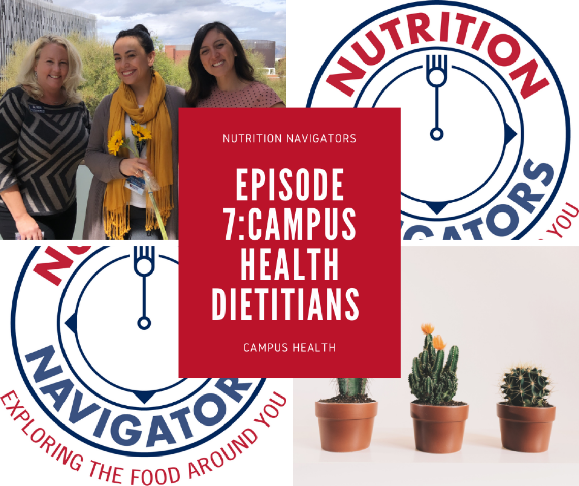 Campus Health Dietitians and the Nutrition Navigators Logo