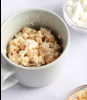 Rice Krispy Treat in a White Mug